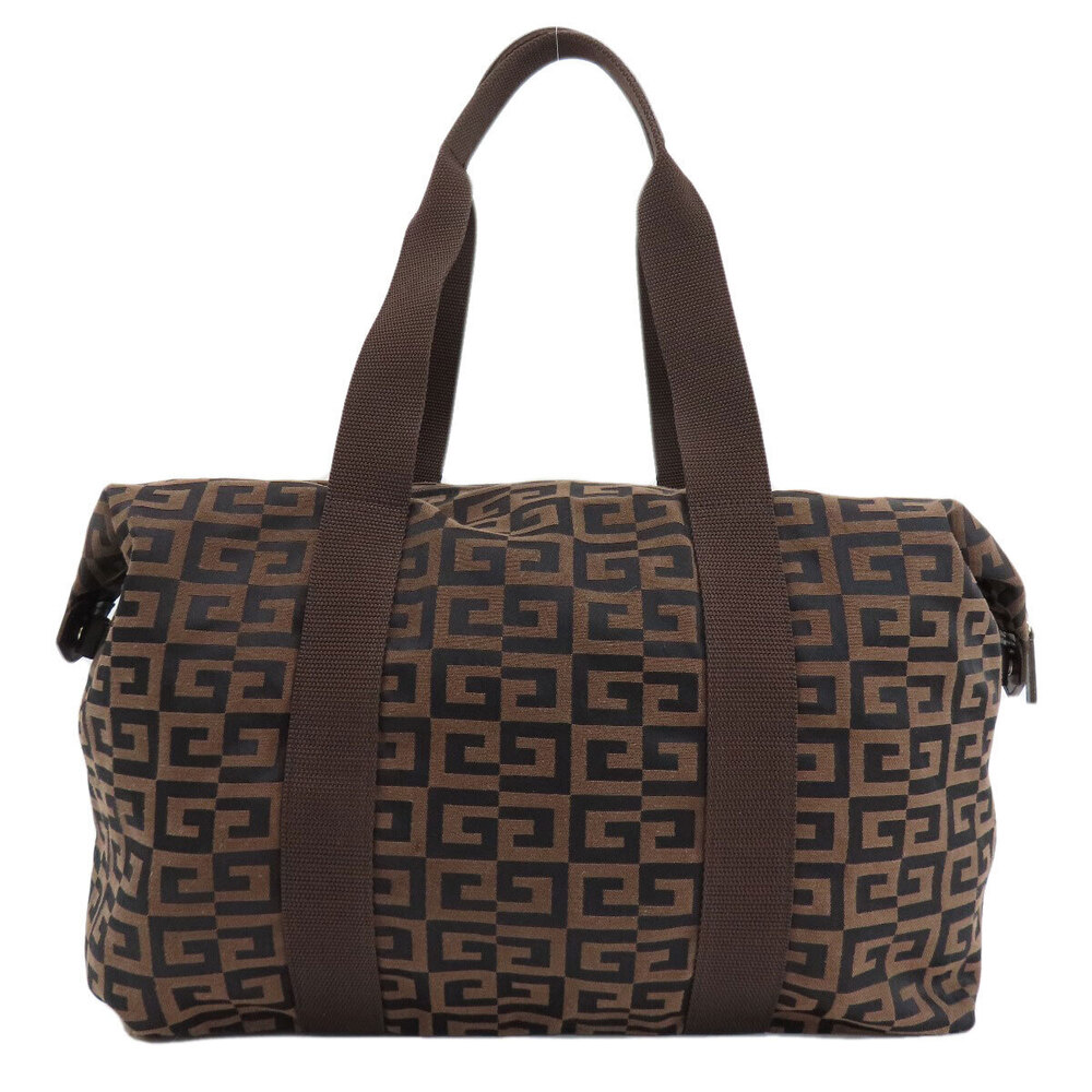 Givenchy 4G logo black brown bag canvas monogram Black Brown